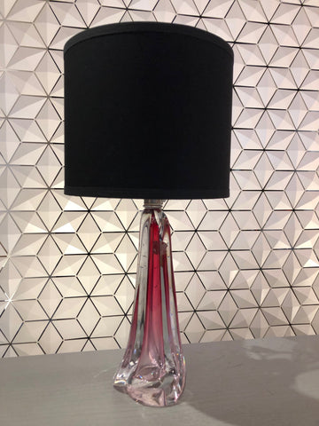 Val St lambert Lamp